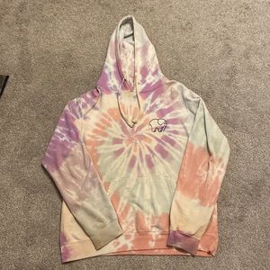 Ivory Ella Hoodie | Tie Dye
